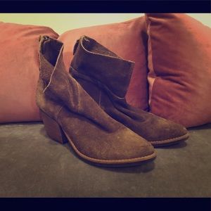 Matisse Slouchy Suede Ankle Bootie